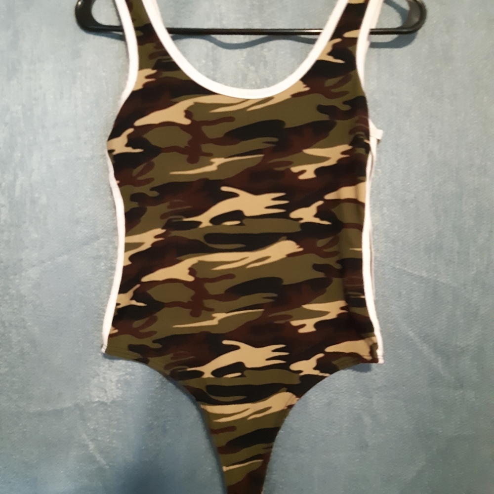 Camo body suit
